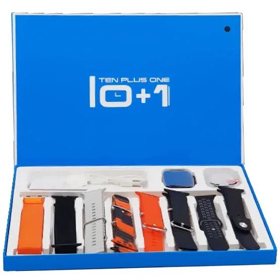 Tk90 10in1 smart watch big display wireless charging in god price